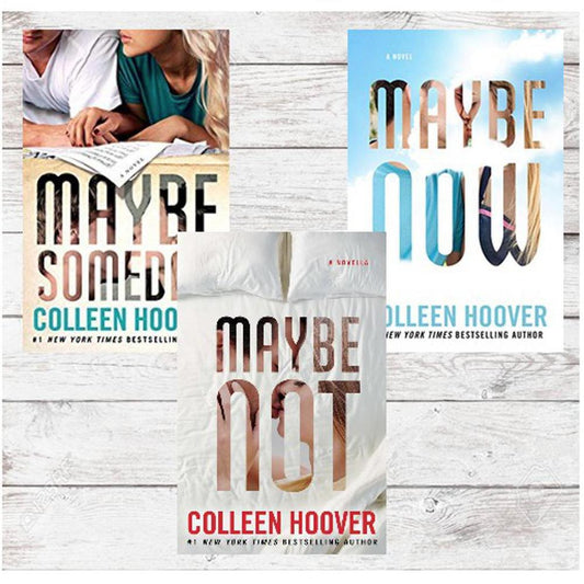 Pack Of 3 - Colleen Hoover Novel Collection (Maybe Someday, Maybe Now, Maybe Not)