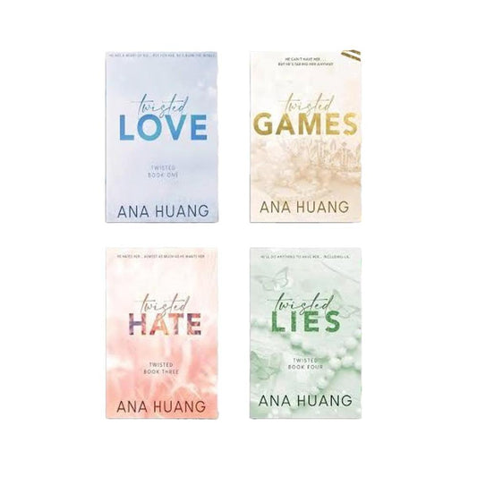 Pack Of 4 Books: Twisted Series By Ana Huang ( Twisted Love , Twisted Hate , Twisted Games , Twisted Lies) The Twisted Series: The Complete Set