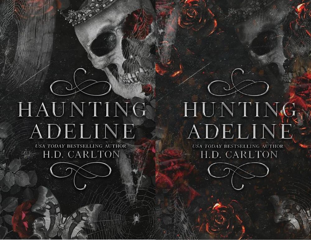 Set Of 2 Books (Cat And Mouse Duet ) Haunting Adeline / _Hunting Adeline By H.D. Carlton Set Of 2 Books Ks