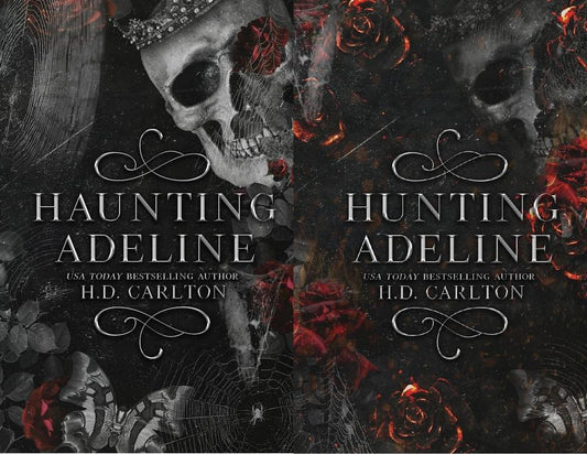 Set Of 2 Books (Cat And Mouse Duet ) Haunting Adeline / _Hunting Adeline By H.D. Carlton Set Of 2 Books Ks
