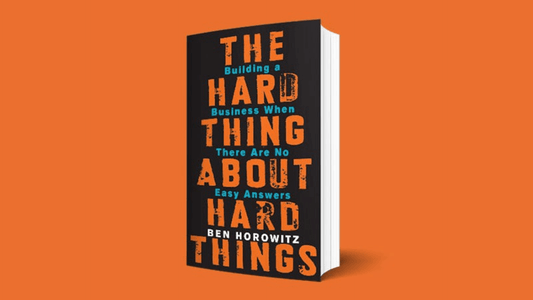 The Hard Thing About Hard Things: Building A Business When There Are No Easy Answers By Ben Horowitz Novel