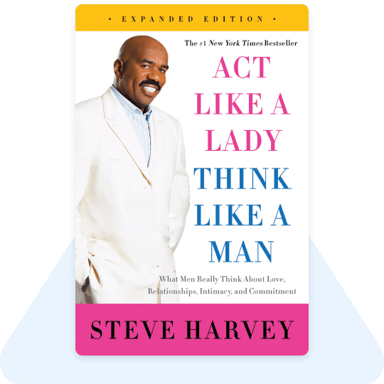 Act Like A Lady, Think Like A Man By Steve Harvey Novel