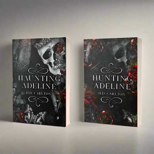 1 x Set Of 2 Books (Cat And Mouse Duet ) Haunting Adeline / _Hunting Adeline By H.D. Carlton Set Of 2 Books Ks